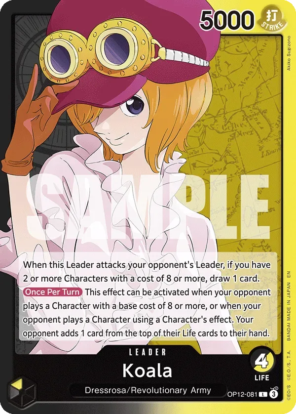 Koala #OP12-081 Legacy of the Master One Piece card