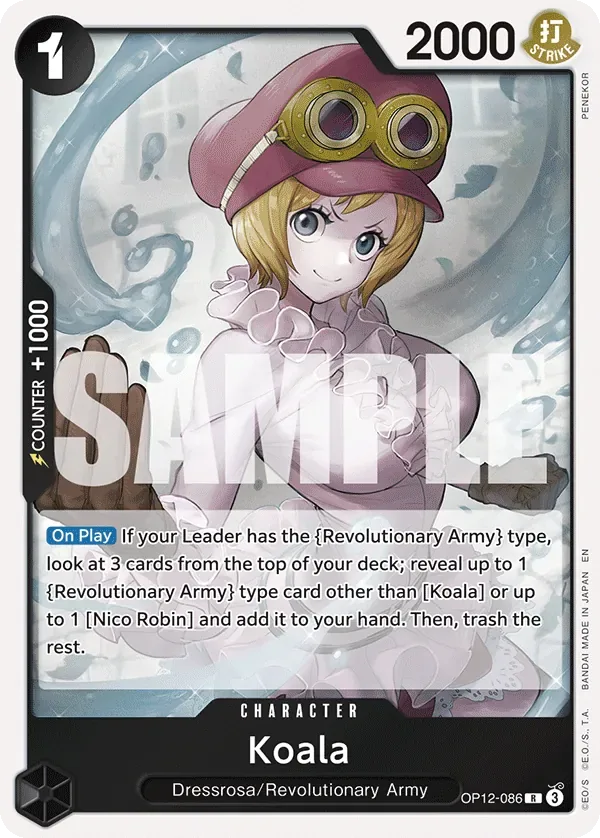 Koala #OP12-086 Legacy of the Master One Piece card