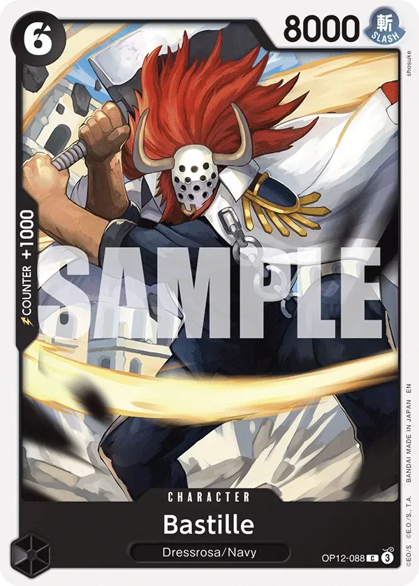Bastille #OP12-088 Legacy of the Master One Piece card