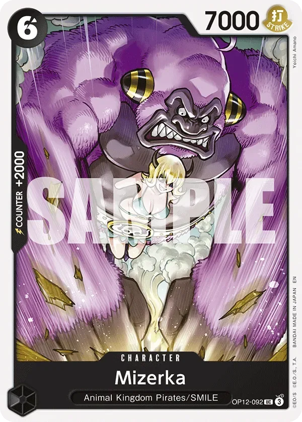 Mizerka #OP12-092 Legacy of the Master One Piece card