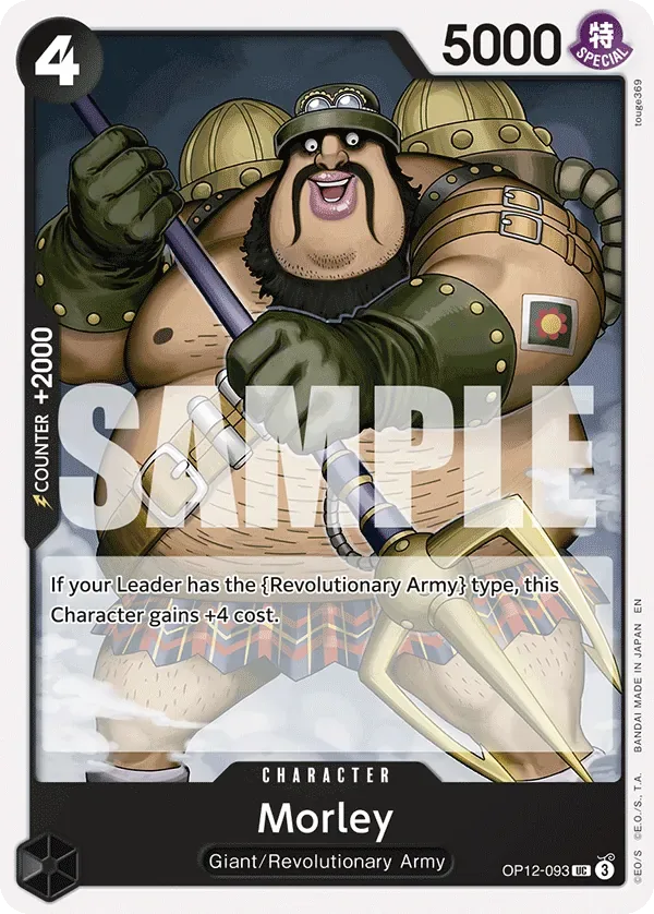 Morley #OP12-093 Legacy of the Master One Piece card