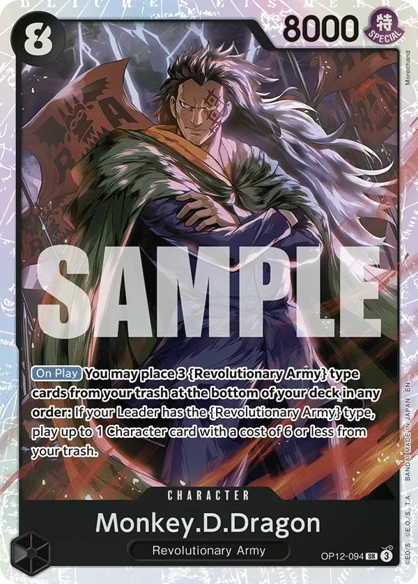 Monkey.D.Dragon #OP12-094 Legacy of the Master One Piece card