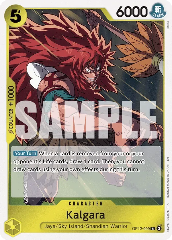 Kalgara #OP12-099 Legacy of the Master One Piece card