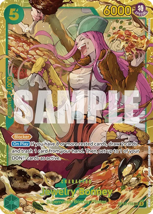 Jewelry Bonney #OP12-118 Legacy of the Master One Piece card