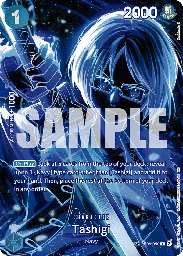 Tashigi #OP06-050 Legacy of the Master One Piece card