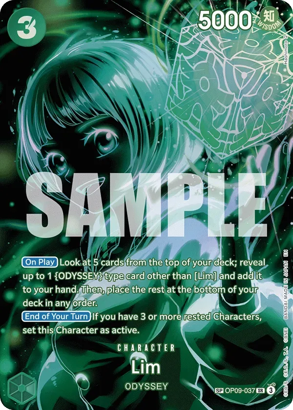 Lim #OP09-037 Legacy of the Master One Piece card