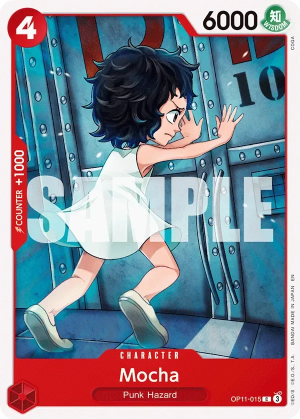 Mocha #OP11-015 A Fist of Divine Speed One Piece card