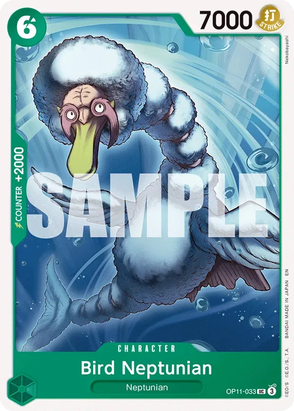 Bird Neptunian #OP11-033 A Fist of Divine Speed One Piece card