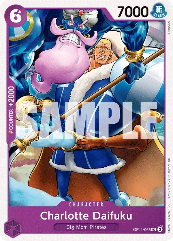 Charlotte Daifuku #OP11-068 A Fist of Divine Speed One Piece card