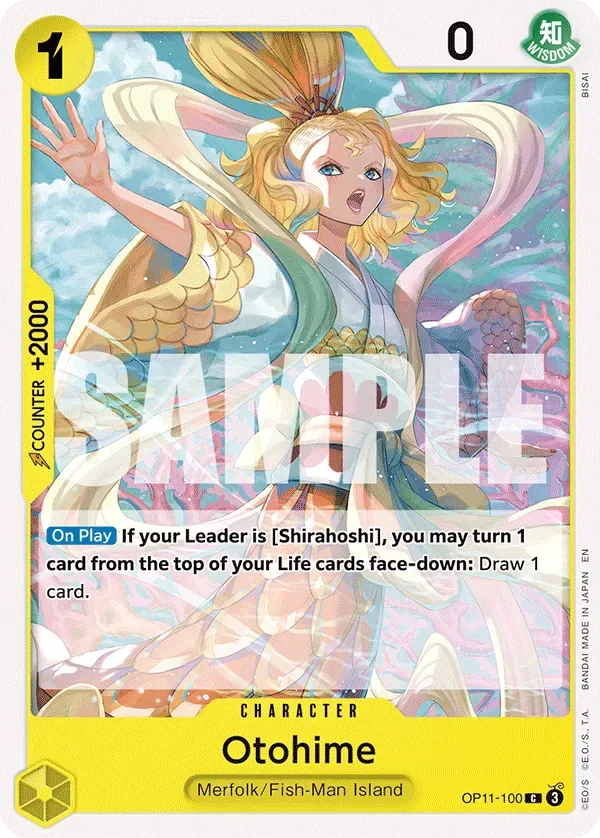 Otohime #OP11-100 A Fist of Divine Speed One Piece card