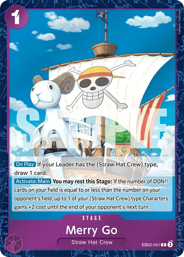 Merry Go #EB02-041 Anime 25th Collection One Piece card