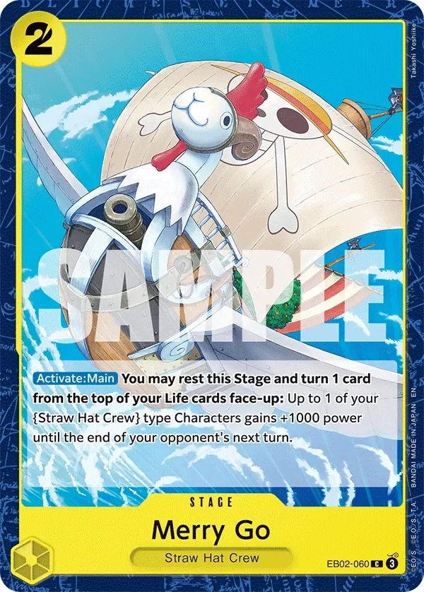 Merry Go #EB02-060 Anime 25th Collection One Piece card