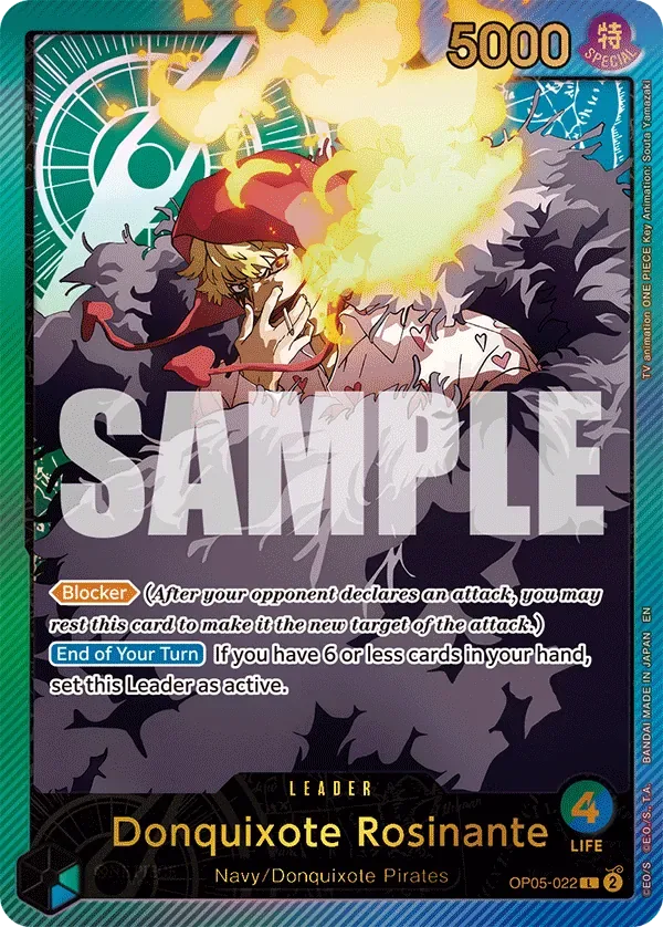 Donquixote Rosinante #OP05-022 Anime 25th Collection One Piece card