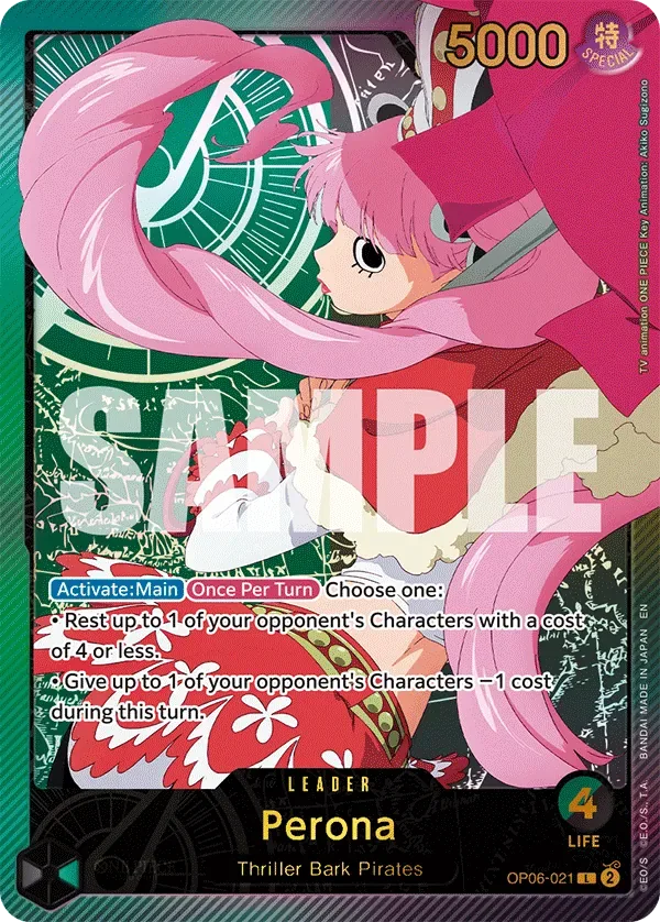 Perona #OP06-021 Anime 25th Collection One Piece card