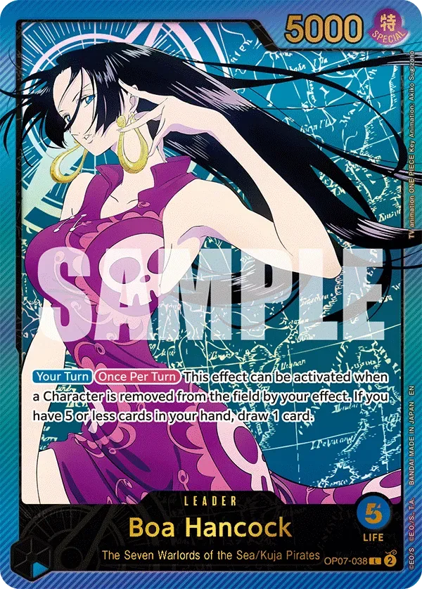 Boa Hancock #OP07-038 Anime 25th Collection One Piece card