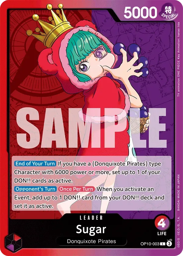 Sugar #OP10-003 Royal Blood One Piece card