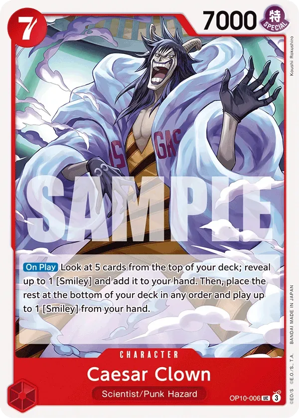 Caesar Clown #OP10-006 Royal Blood One Piece card
