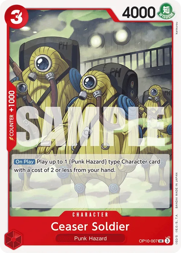 Ceaser Soldier #OP10-007 Royal Blood One Piece card