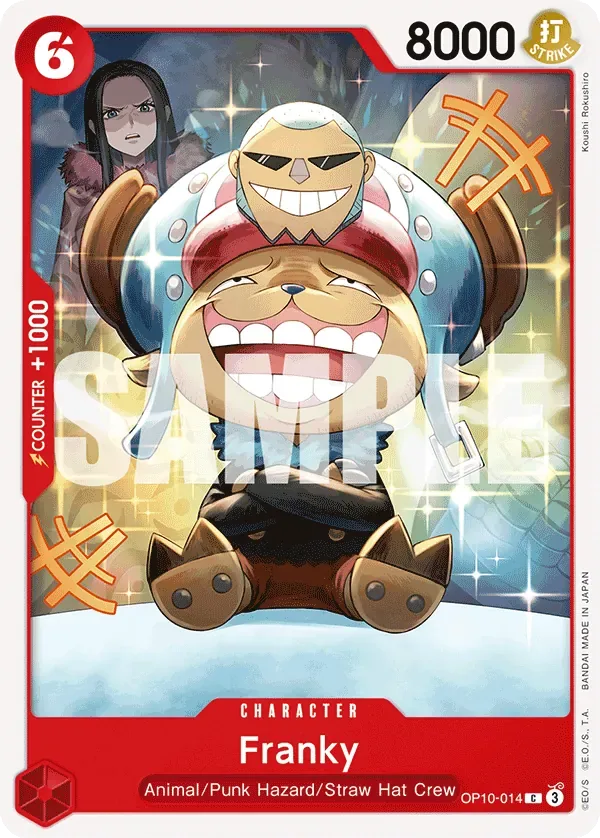 Franky #OP10-014 Royal Blood One Piece card