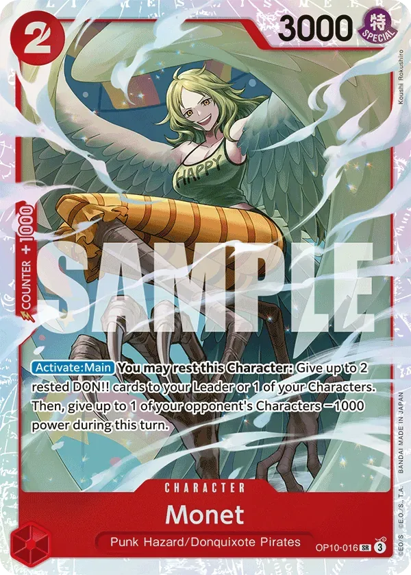 Monet #OP10-016 Royal Blood One Piece card