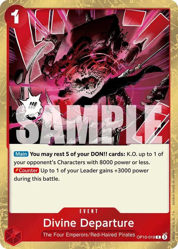 Divine Departure #OP10-019 Royal Blood One Piece card