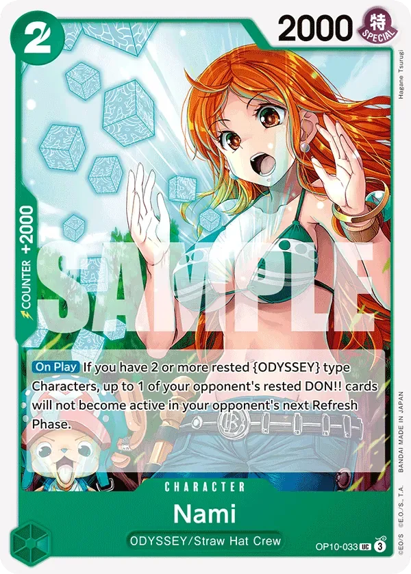 Nami #OP10-033 Royal Blood One Piece card