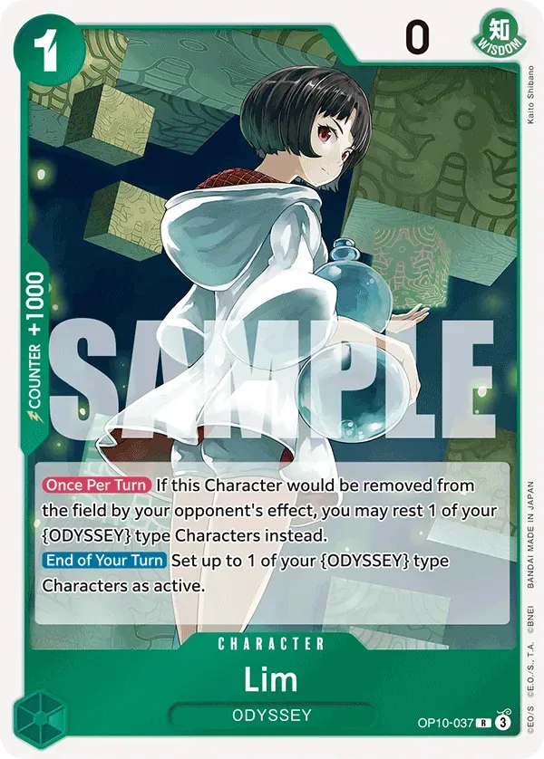 Lim #OP10-037 Royal Blood One Piece card