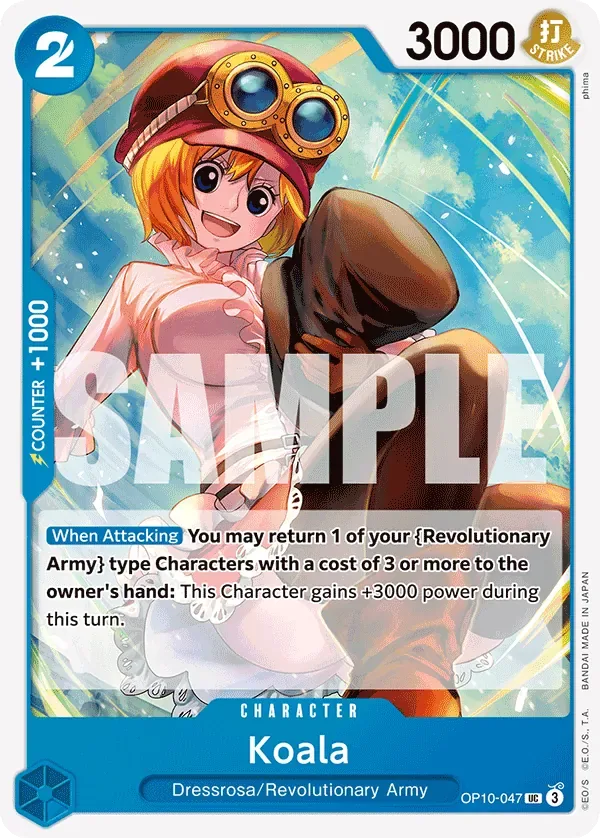 Koala #OP10-047 Royal Blood One Piece card