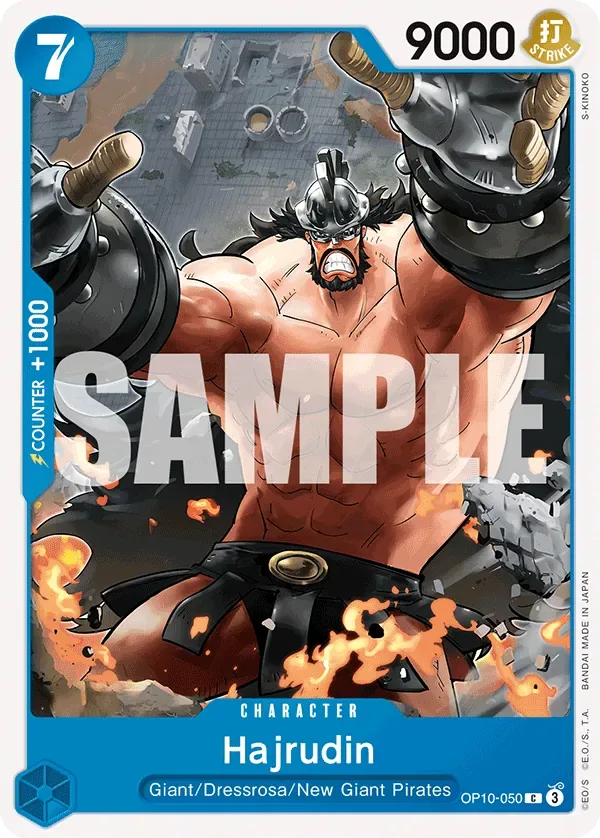 Hajrudin #OP10-050 Royal Blood One Piece card