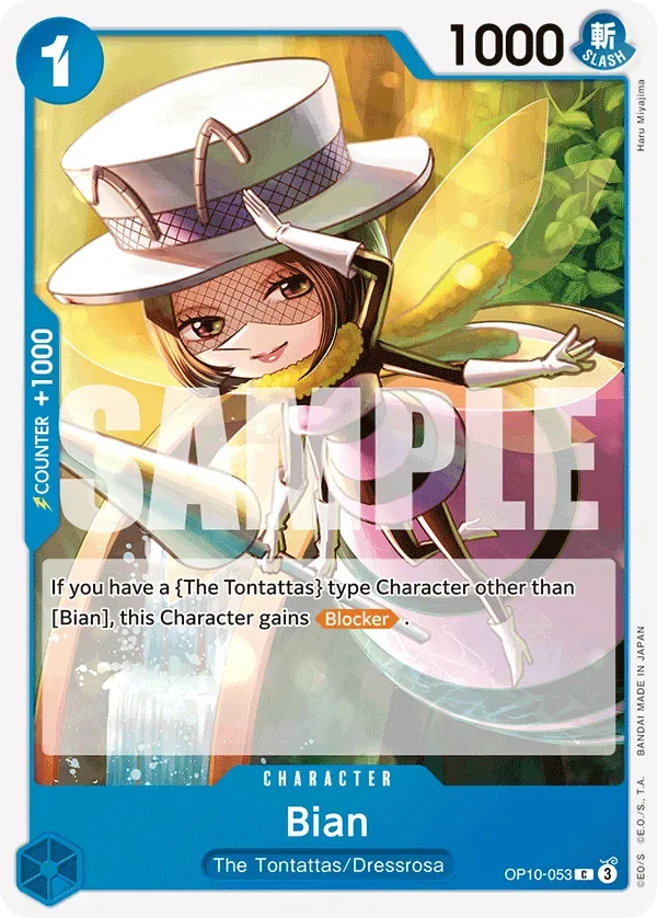 Bian #OP10-053 Royal Blood One Piece card