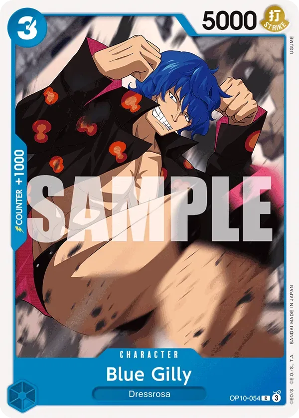 Blue Gilly #OP10-054 Royal Blood One Piece card