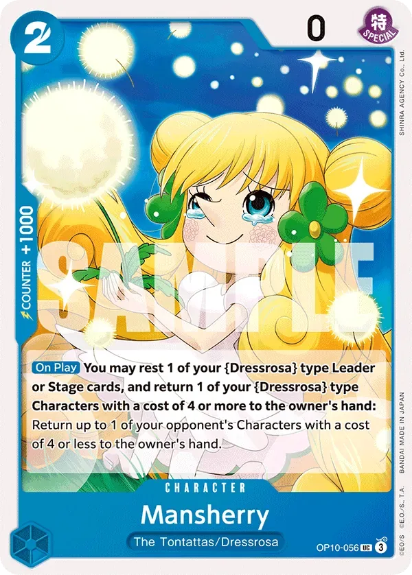 Mansherry #OP10-056 Royal Blood One Piece card