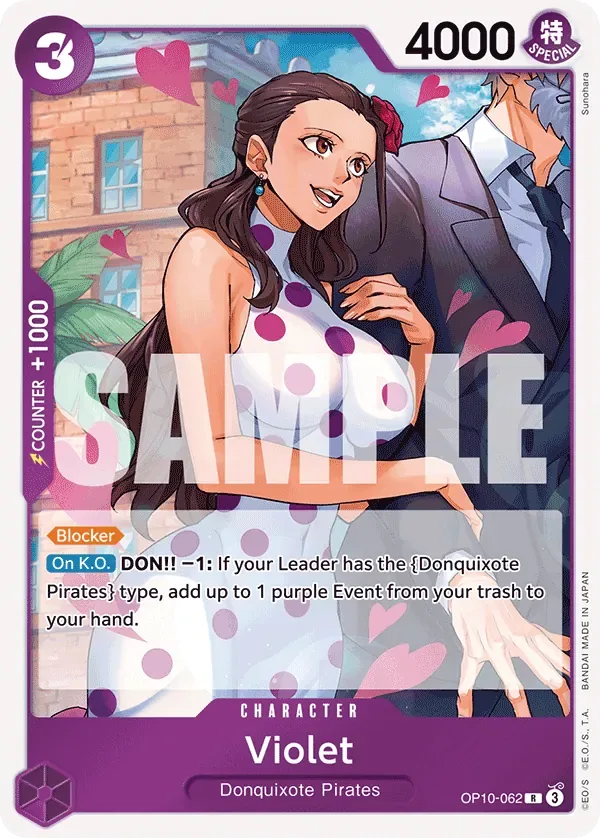 Violet #OP10-062 Royal Blood One Piece card