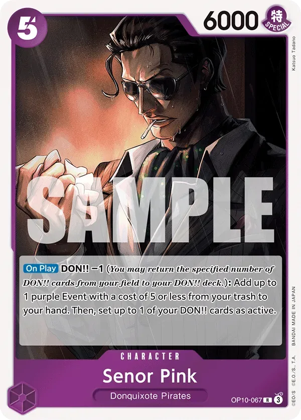 Senor Pink #OP10-067 Royal Blood One Piece card
