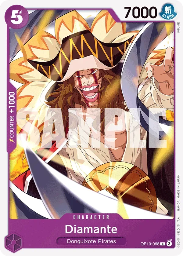 Diamante #OP10-068 Royal Blood One Piece card