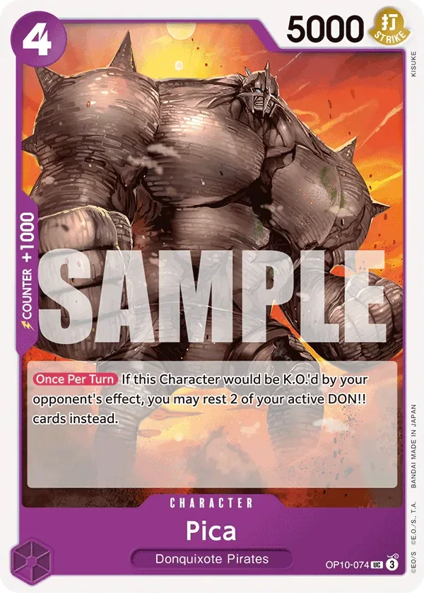Pica #OP10-074 Royal Blood One Piece card