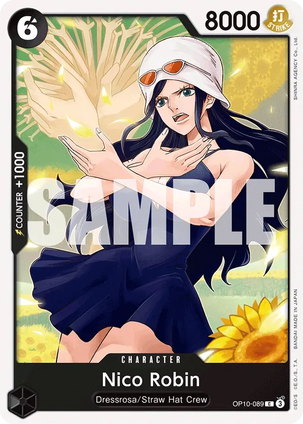 Nico Robin #OP10-089 Royal Blood One Piece card