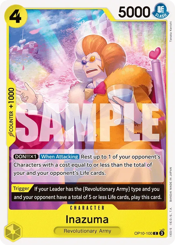 Inazuma #OP10-100 Royal Blood One Piece card