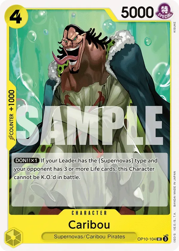 Caribou #OP10-104 Royal Blood One Piece card