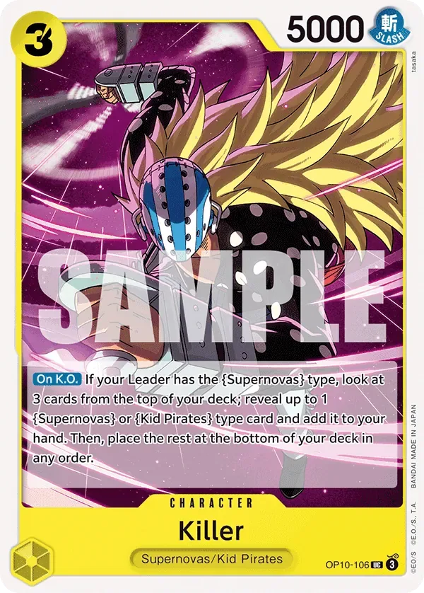 Killer #OP10-106 Royal Blood One Piece card