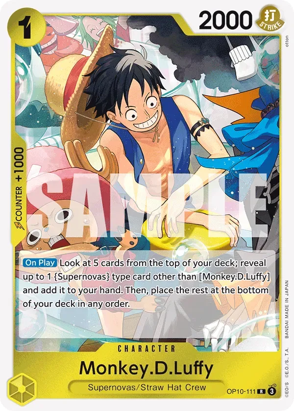Monkey.D.Luffy #OP10-111 Royal Blood One Piece card