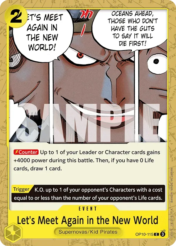 Let's Meet Again in the New World #OP10-115 Royal Blood One Piece card