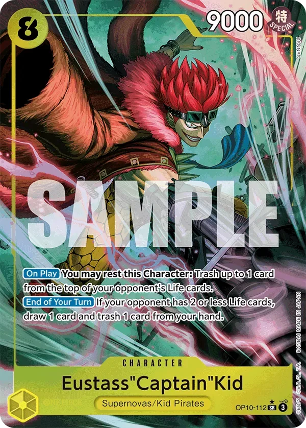 Eustass"Captain"Kid #OP10-112 Royal Blood One Piece card