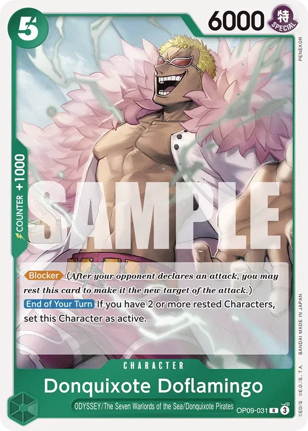 Donquixote Doflamingo #OP09-031 Emperors in the New World One Piece card