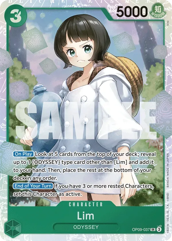 Lim #OP09-037 Emperors in the New World One Piece card