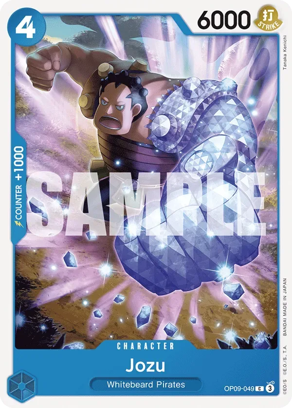 Jozu #OP09-049 Emperors in the New World One Piece card