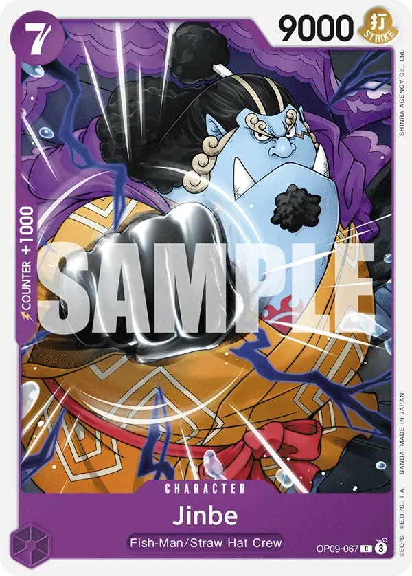 Jinbe #OP09-067 Emperors in the New World One Piece card