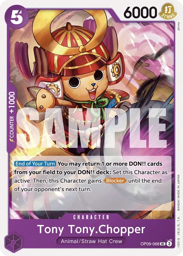 Tony Tony.Chopper #OP09-068 Emperors in the New World One Piece card