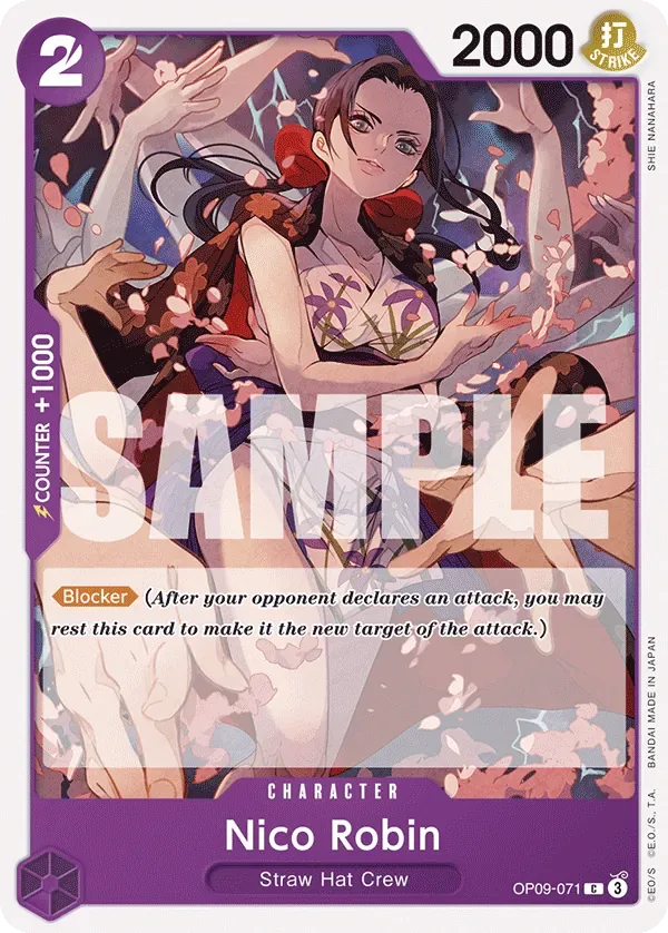 Nico Robin #OP09-071 Emperors in the New World One Piece card