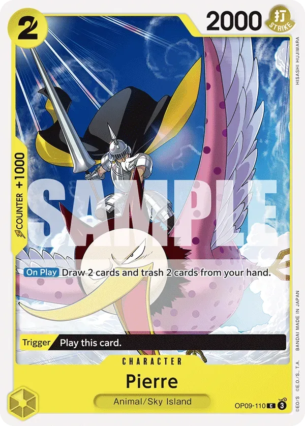Pierre #OP09-110 Emperors in the New World One Piece card